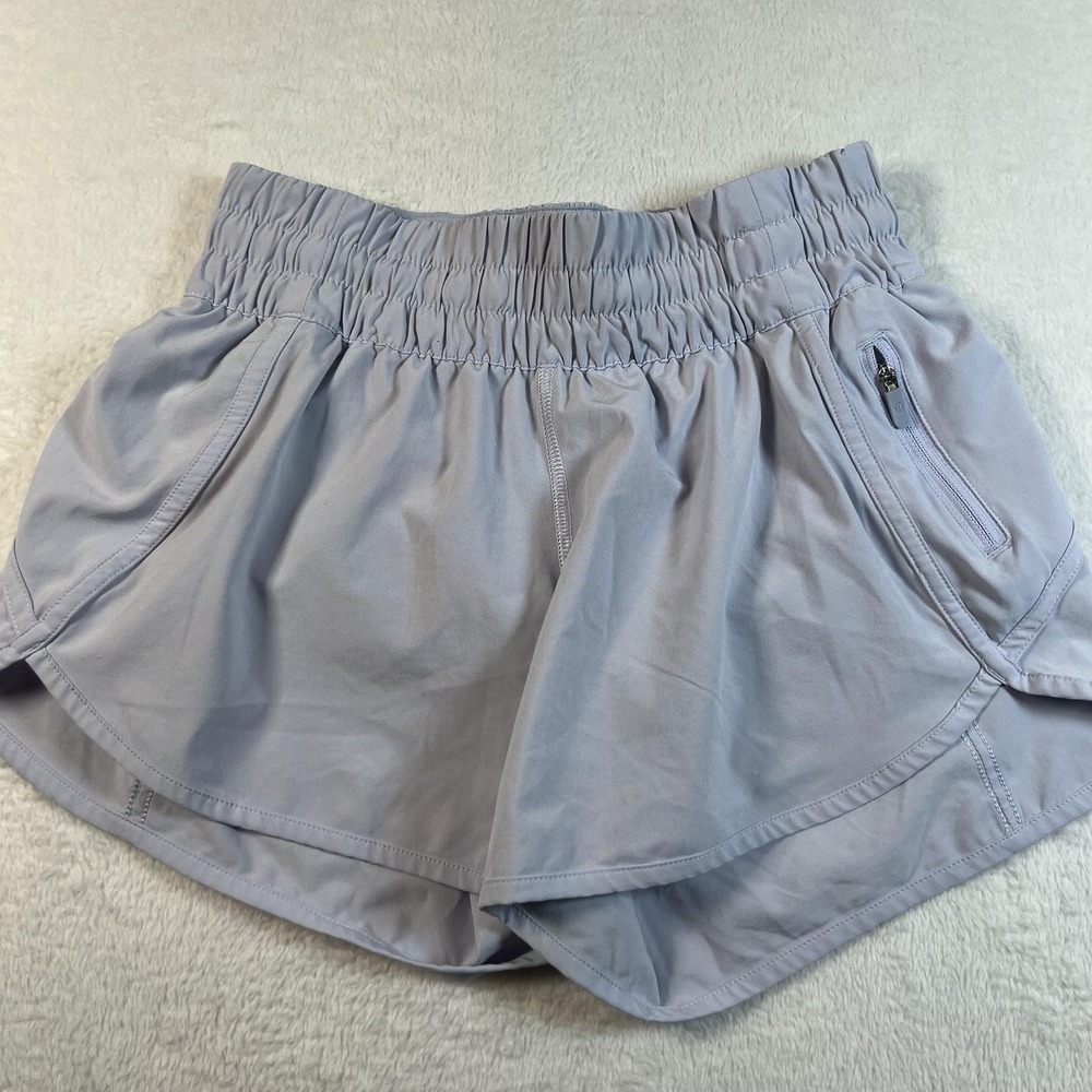 Lululemon Shorts Womens 4 Purple 3‎ In Inseam Lined Running High Rise Athletic